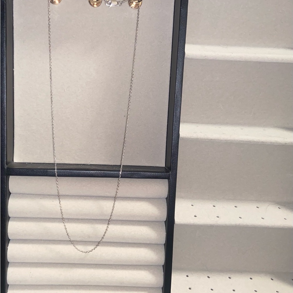 14 KT White Gold Necklace Chain